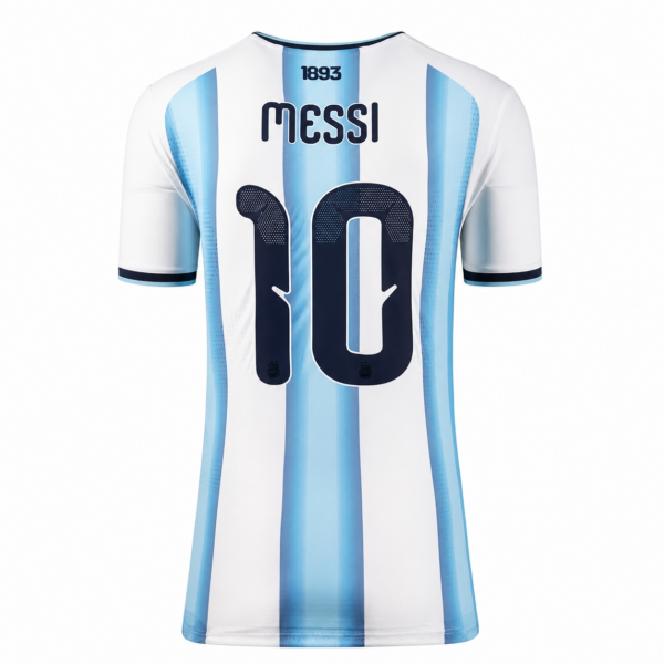 Lionel Messi Official FIFA World Cup 2026™ Back Signed Argentina 2026 Home Shirt